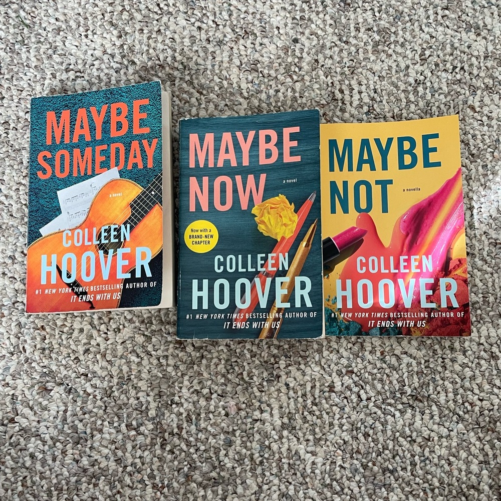 Colleen Hoover Book Set - Maybe Series